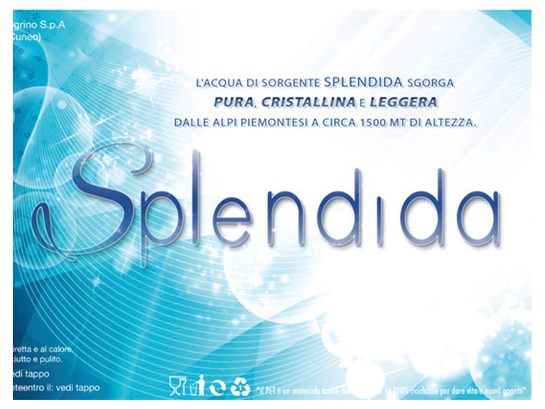 image Etichetta Acqua Splendida